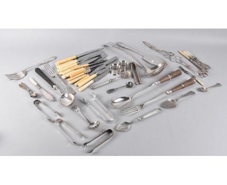 A Collection of Various Vintage Cutlery Etc 