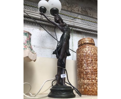 Large figure repro lamp 