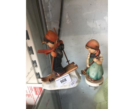 Two Hummel figures 
