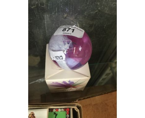 Caithness paperweight 