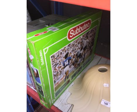 Subbuteo football game 