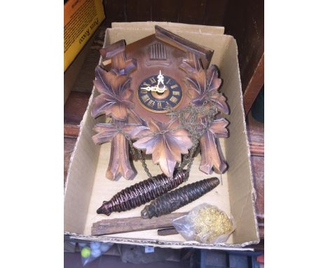 A cuckoo clock 