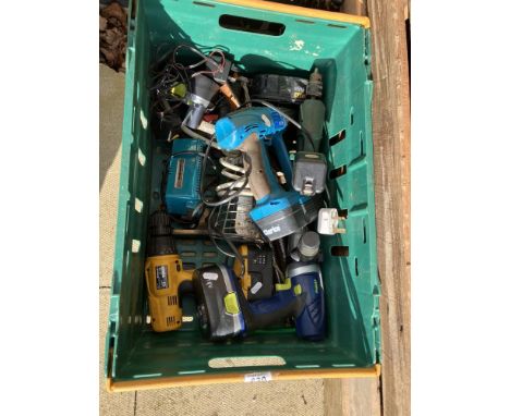 A collection of battery tools A/F COLLECT ONLY