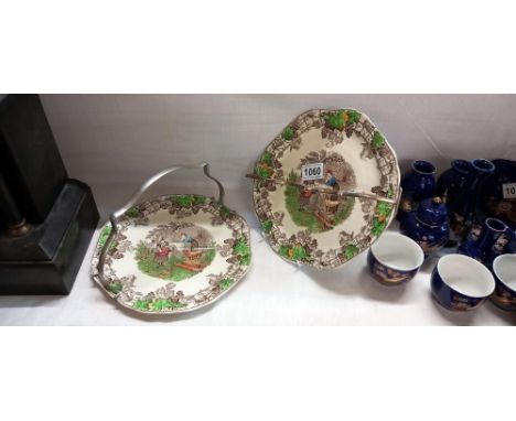 2 Copeland Spode Byran no 1 cake stands
