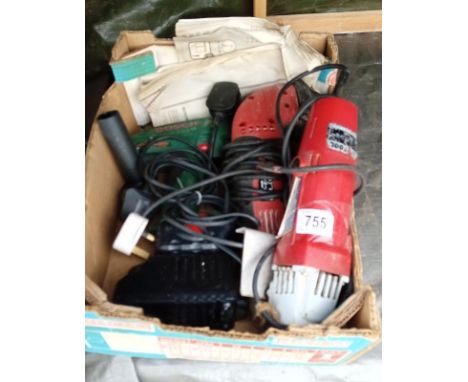 A box of quality power tools COLLECT ONLY