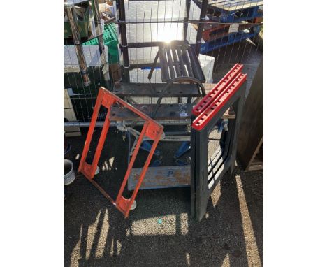 A workmate, caravan step, trolley, saw horse etc COLLECT ONLY