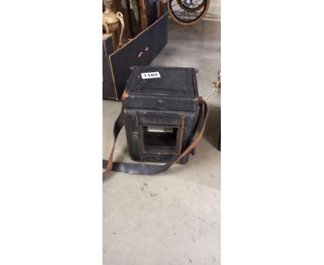 A 1920s Thornton Pichard special ruby reflex plate camera completeness unknown