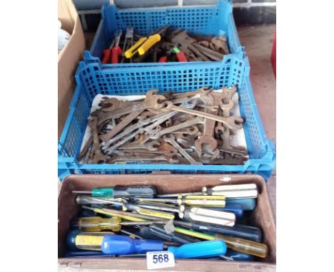 3 Boxes of workshop tools