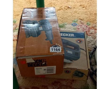 Boxed Black &amp; Decker jigsaw &amp; orbital sander