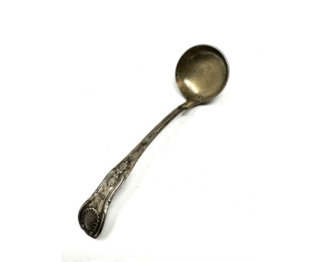 georgian scottish silver sauce ladle 