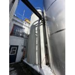 425 BBL Stainless Steel Fermentation Tank (FV17) - Cone Bottom, Glycol Jacketed, Zw | Rig Fee $4500