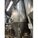 120 BBL Stainless Steel Fermentation Tank (F4) - Cone Bottom, Glycol Jacketed, Mand | Rig Fee $2500