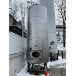 Santa Rosa 100 BBL Stainless Steel Brite Tank (BBT1) - Dish Bottom, Glycol Jacketed | Rig Fee $2200