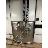 Stainless Steel Fructose Silo / Brite Tank with Top Mounted Agitation - Mandoor, Zw | Rig Fee $4800