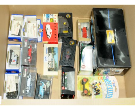 Vanguards, Ixo, Brumm, Corgi and similar a boxed group to include Ricko Ricko Austin 7 De Luxe Saloon (1932), Ixo CLC014 Aust