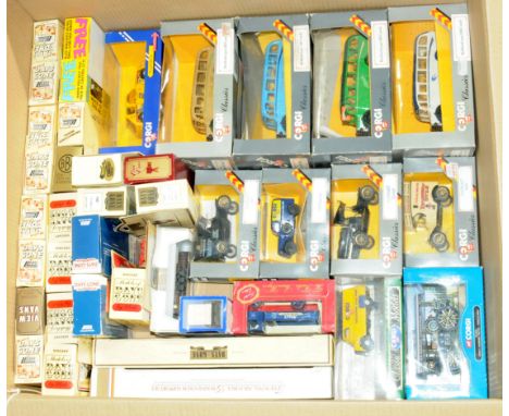 Lledo, Corgi a boxed group to include C399/5 Peugeot 205 T16, 80308 Garret Showmans Tractor 'Princess Maud', 28004 1934 Mac C
