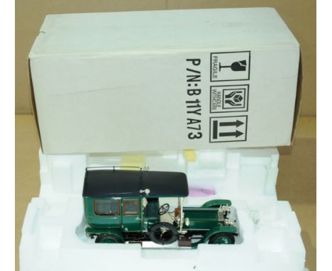 Franklin Mint - a boxed 1:18th Scale B11YA73 1907 Rolls Royce Silver Ghost. Condition is Excellent (unchecked for completenes