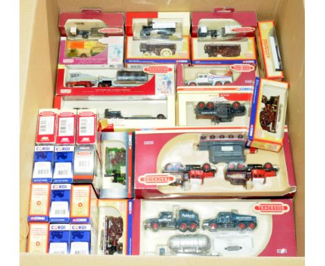Lledo, Hornby, Corgi a boxed group to include DG198003 Scammell Contractor x2 Trailer &amp; Load 'Wynns', DG125016 Burrell Sh