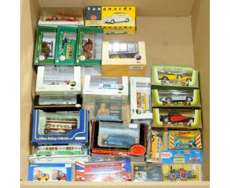 Solido, EFE, Vanguards, Oxford Diecast and similar a boxed group to include Oxford Diecast 76BUR002 Burrell Showmans 'Preston