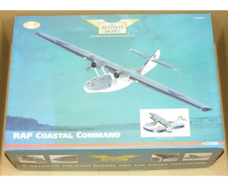 Corgi "Aviation Archive" a boxed 1/72nd scale AA36103 PBY Catalina Mk.IVA - JX574 No.210 Squadron "RAF Coastal Command". Cond