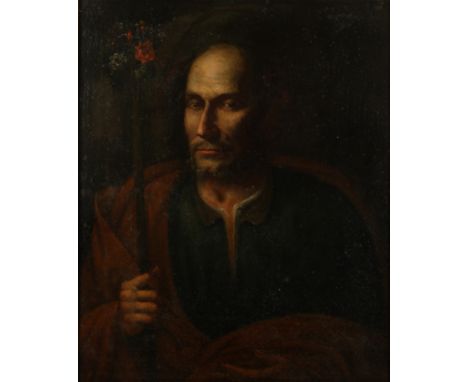 Portrait of a SaintOil on canvas67.5 x 55 cm