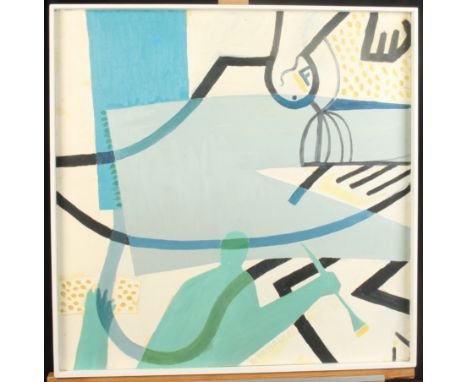 Sea LightSigned and dated '85'Inscribed to the back62 x 62.5cm