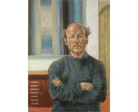 Ken SYMONDS (1927-2010)Paul FeilerPastel on paperSignedInscribed to the back and dated 198673 x 52.5 cm(See back page illustr