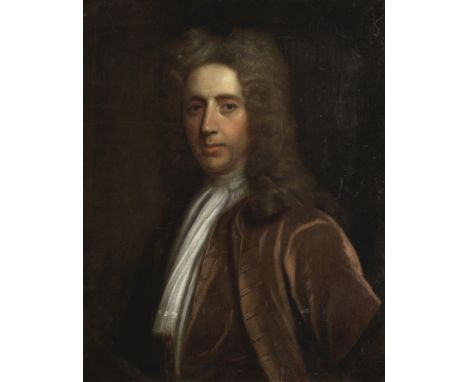 Follower of Sir Godfrey Kneller (Lübeck 1646-1723 London)Portrait of a gentleman, traditionally identified as Francis Popham,