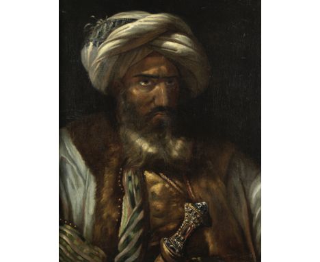 Italian School, late 18th CenturyPortrait of a bearded man in a turbanoil on canvas 81.2 x 64.5cm (31 15/16 x 25 3/8in).For f
