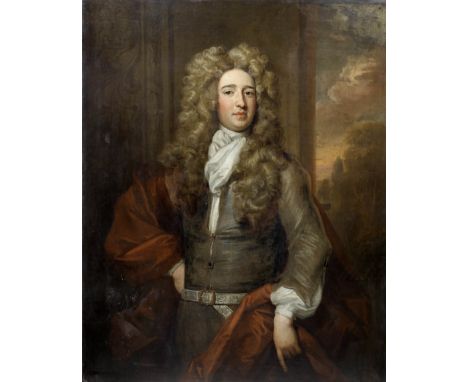 Circle of Sir Godfrey Kneller (Lübeck 1646-1723 London)Portrait of a gentleman, traditionally identified as John Churchill, 1