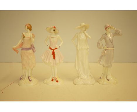 Colaport the 1920 vogue collection from Royal Worcester Bea with coa, Colaport the 1920 vogue collection from Royal Worcester