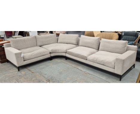 MARIE'S CORNER TENNESSEE ROUND SOFA. 74cm High x 265cm Deep x 365cm Wide.