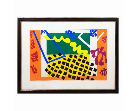 HENRI MATISSE. After. LES CODOMAS. (d) from the jazz series, lithograph, 56cm x 75cm, framed.
