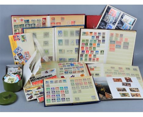 Konvolut Briefmarken aus aller Weltu.a. Deutsches Reich, Bayern, Böhmen, Generalgouvernement, Deutsche Post, DDR, Ostblocksta