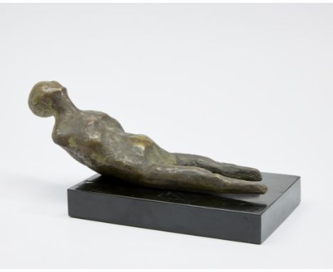 Leonard Baskin,&nbsp;American 1922&ndash;2000 -&nbsp;Dead Man;&nbsp;bronze, H13 x W39 x D11 cm&nbsp;Provenance:&nbsp;Laura Sp