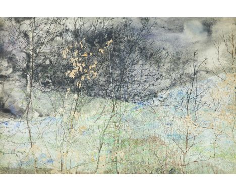 Bob Jones,&nbsp;British b.1937 -&nbsp;Spring Light, 1982;&nbsp;watercolour on paper, signed, titled and dated lower centre 'B