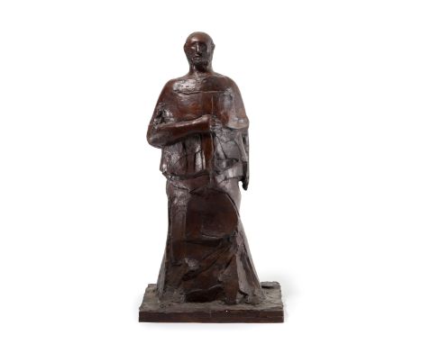Leonard Baskin,  American 1922–2000 -   Theseus, 1969;   bronze, signed, titled, dated, with foundry stamp and numbered to th