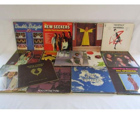 Collection of records - Fleetwood Mac, The Beatles, Billy Joel, Bob Dylan, Lindisfarne, etc and a Jesus Christ superstar Souv