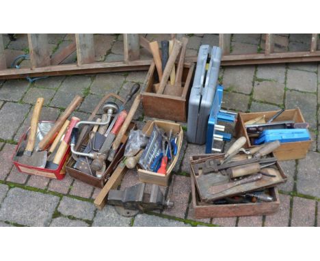 Selection of hand tools