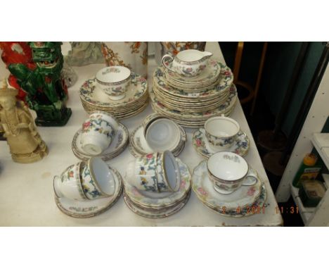 A assortment of china, Royal Doulton, Wedgewood etc.