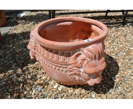 A terracotta garden planter - Diameter 40cm x Height 32cm