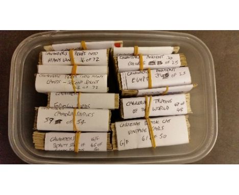 MIXED, part sets & odds, Cavanders & Carreras, inc. Peeps, Foreign Birds, Camera Studies, Beauty Spots, Ancient Chinese/Egypt