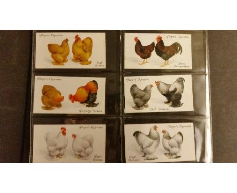 PLAYERS, complete (13), inc. Poultry, Players Past & Present, British Live Stock, Colonial & Indian Army Badges, Regimental S