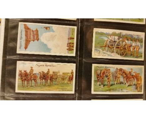 PLAYERS, complete (10), inc. Army Life, Famous Beauties, Ceremonial & Court Dress, Thackeray, Colonial Badges, Cycling, Cries