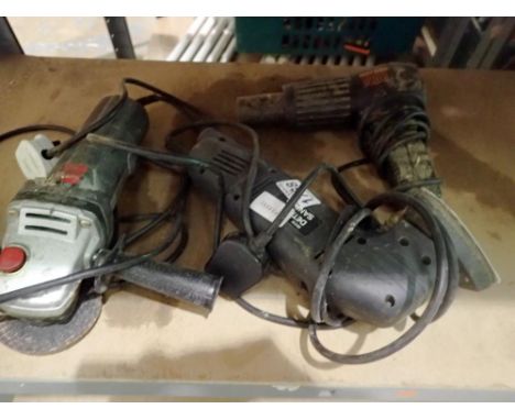 1200w hot gun, 180w detail sander and a 600w angle grinder. Not available for in-house P&amp;P 