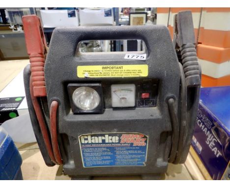 Heavy duty Clarke jump start. Not available for in-house P&amp;P 