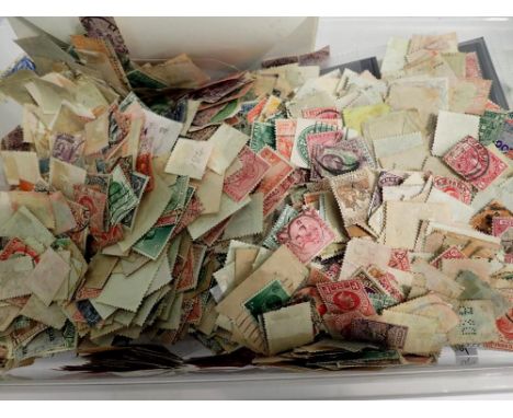A large quantity of world stamps, loose and on paper and first day covers. UK P&amp;P Group 2 (£20+VAT for the first lot and 