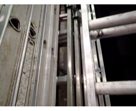 Youngman 100, six rung triple extension ladder. Not available for in-house P&amp;P 