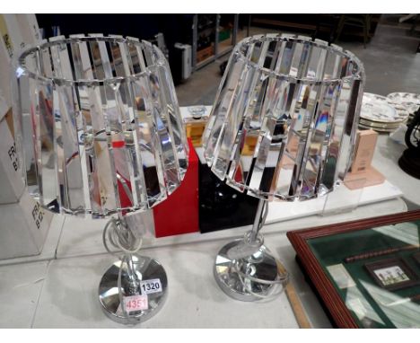 A pair of Laura Ashley table lamps. All electrical items in this lot have been PAT tested for safety and have passed. This do