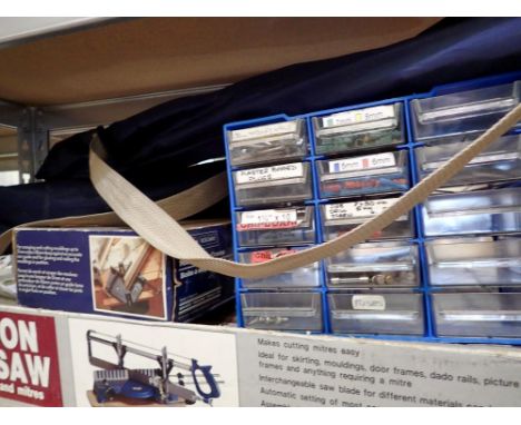 Mixed tools to include a Wickes precision mitre saw. Not available for in-house P&amp;P 